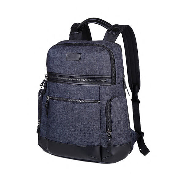 jean-denim fabric backpack supplier in China
