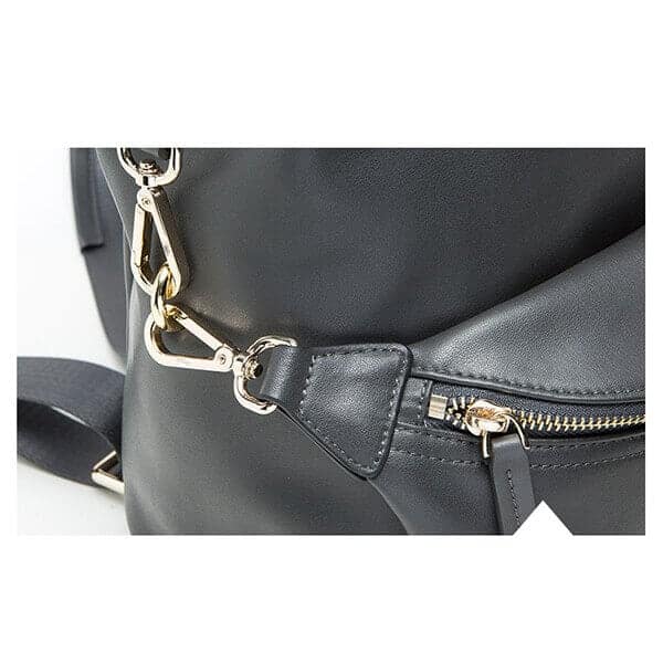 waist bag metallic hook details